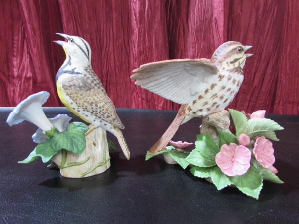 LENOX PORCELAIN BIRDS