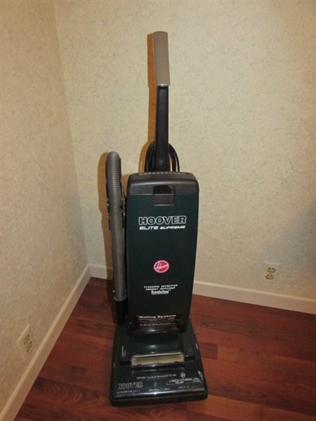 HOOVER VACUUM CLEANER & HOOVER CARPET SHAMPOOER *LOCATED OFF-SITE #2*