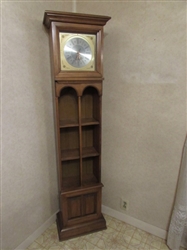 SMALL VINTAGE GRANDFATHER CLOCK *LOCATED OFF-SITE #2*