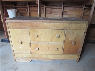 ANTIQUE BUFFET FOR REFINISHING OR SHOP USE *LOCATED OFF-SITE #2*
