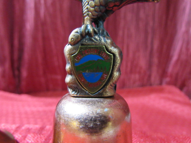bone chinared bird bell