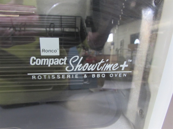 RONCO COMPACT SHOWTIME ROTISSERIE & BBQ OVEN