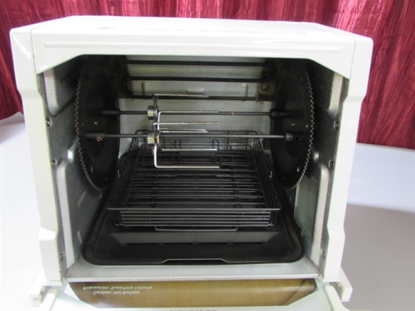 RONCO COMPACT SHOWTIME ROTISSERIE & BBQ OVEN