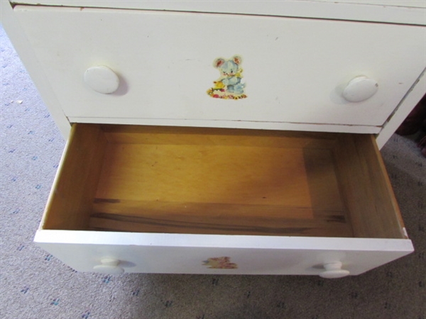 ANTIQUE CHILDS DRESSER