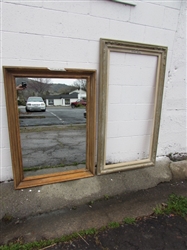 VINTAGE FRAME AND MIRROR *LOCATED OFF-SITE #1*