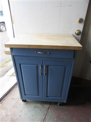 PORTABLE KITCHEN ISLAND *LOCATED OFF-SITE #1*