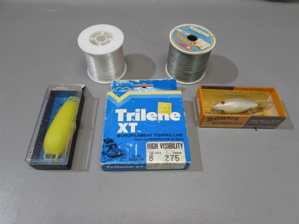 MITCHELL FLY REEL, FISHING REELS, MINNOW BUCKETS & MORE