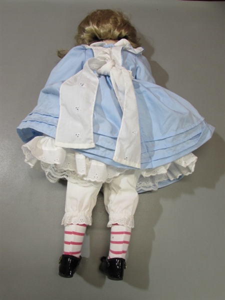 ALICE IN WONDERLAND PORCELAIN DOLL BY THELMA RESCH