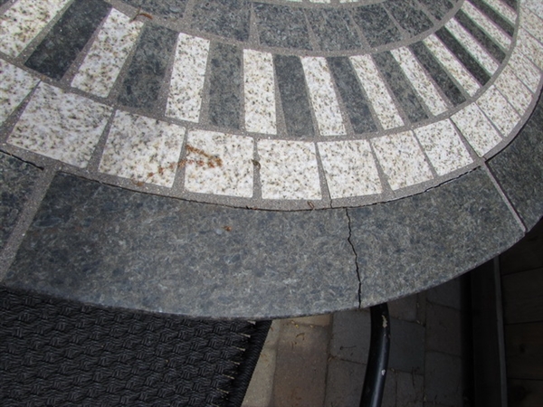 MOSAIC PATIO TABLE AND CHAIRS