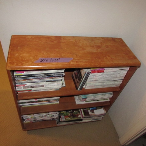 MAPLE BOOKSHELVES