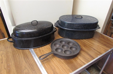 ROASTING PANS AND CAST IRON EBELSKIVER