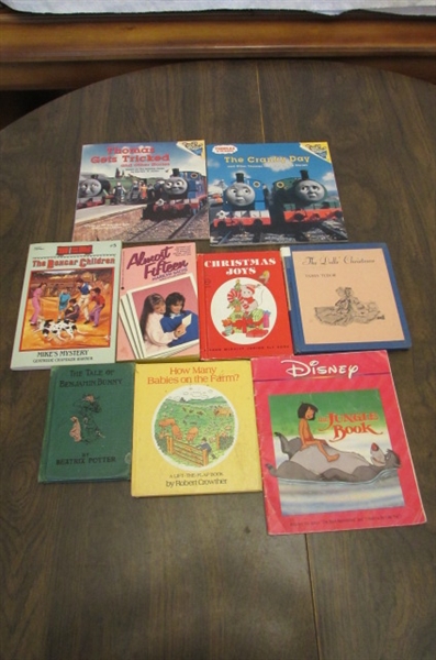 CHILDREN'S BOOKS AND TOYS