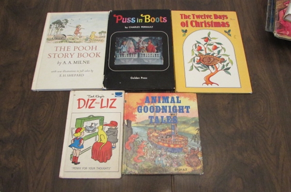 CHILDREN'S BOOKS AND TOYS