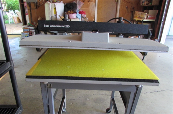 COMMERCIAL DRY MOUNT SEAL PRESS/LAMINATOR