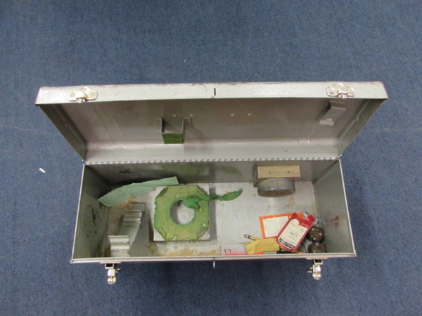 PORTER CABLE PLANE & ROUTER KIT IN METAL BOX