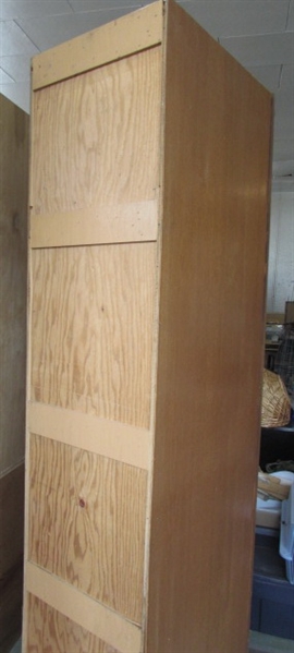 ANOTHER TALL NARROW 2-DOOR PANTRY/STORAGE CABINET WITH ADJUSTABLE SHELVING