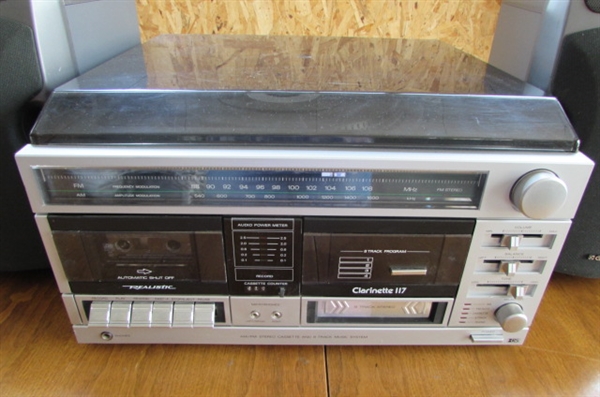 REALISTIC STEREO SYSTEM WITH 8 TRACK