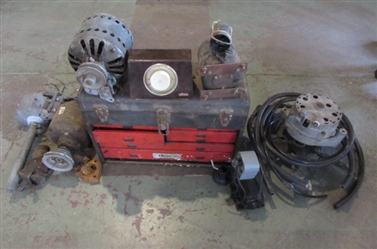 SMALL MOTORS AND ENGINE PARTS