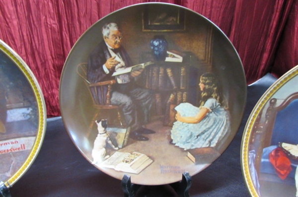 NORMAN ROCKWELL COLLECTOR PLATES