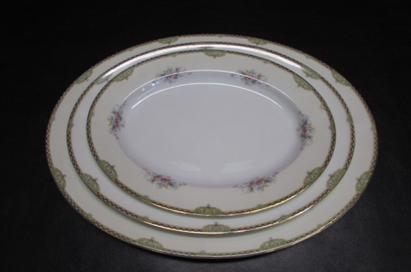 SET OF 3 NORITAKE PLATTERS