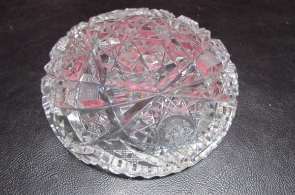 BEAUTIFUL CUT LEAD CRYSTAL BOWLS AND MORE