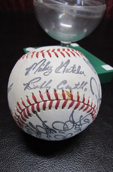 AUTOGRAPHED BASEBALL