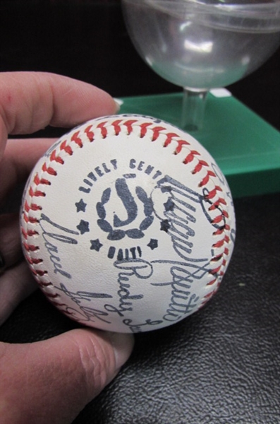 AUTOGRAPHED BASEBALL