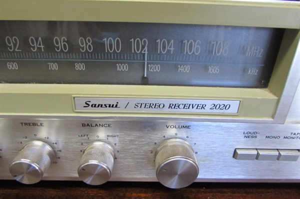 SANSUI STEREO EQUIPMENT