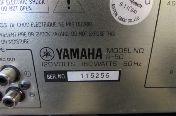 YAMAHA STEREO EQUIPMENT