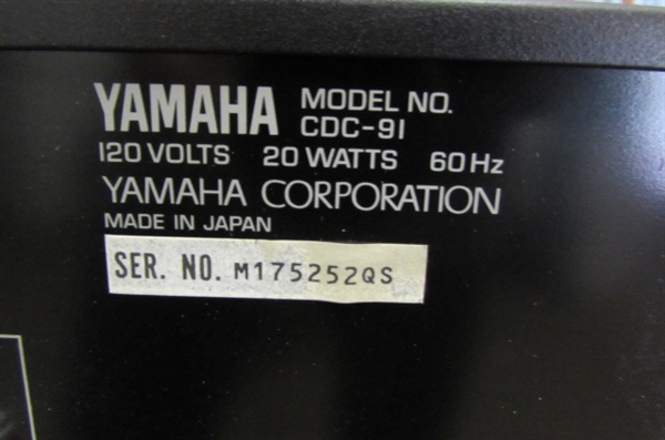 YAMAHA STEREO EQUIPMENT