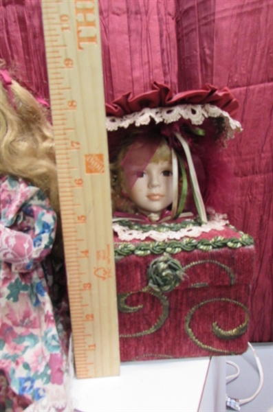 ANIMATED PORCELAIN DOLL AND MORE