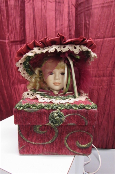 ANIMATED PORCELAIN DOLL AND MORE