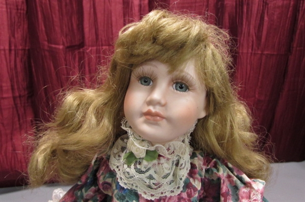 ANIMATED PORCELAIN DOLL AND MORE