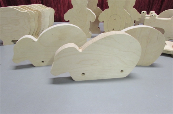 PRECUT WOOD PIECES FOR CRAFTERS