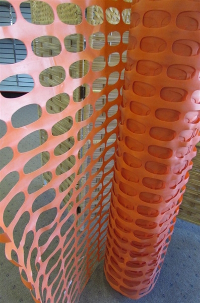 PLASTIC SAFETY/CONSTRUCTION FENCING