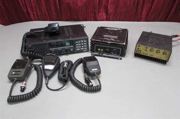 CB RADIO AND AMPLIFIERS