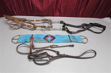 LEATHER BRIDLE SET AND MORE *BENEFITS STABLE HANDS*