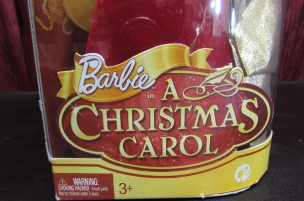 A CHRISTMAS CAROL BARBIE - NEW IN ORIGINAL PACKAGING *SNIP*