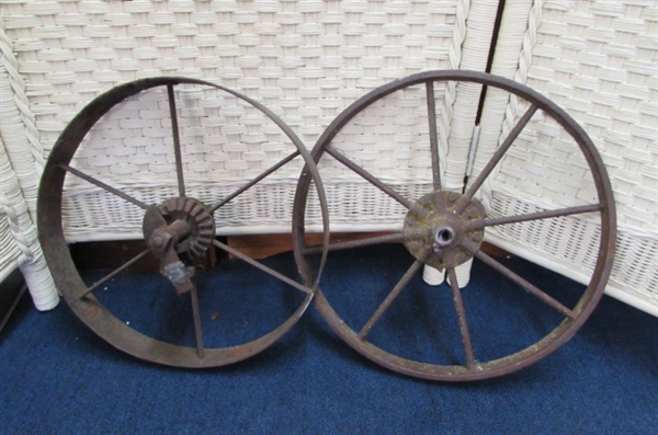 RUSTIC METAL WHEELS