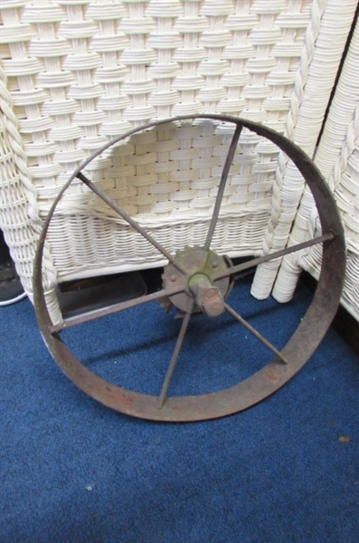 RUSTIC METAL WHEELS