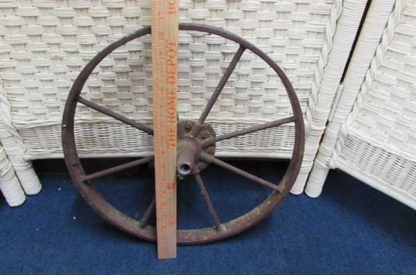 RUSTIC METAL WHEELS