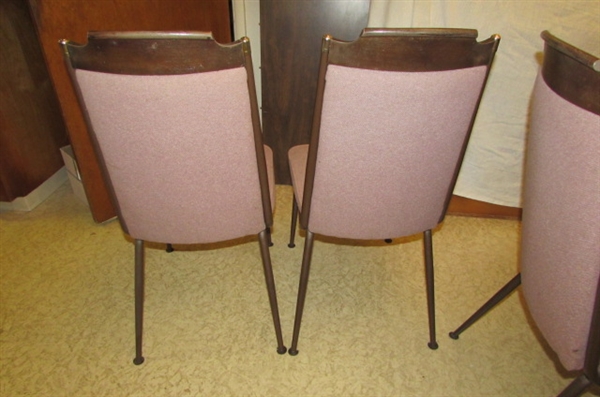 DINING ROOM TABLE WITH 6 CHAIRS