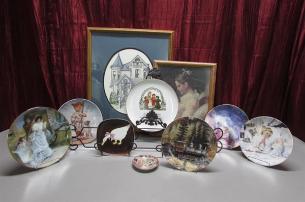 COLLECTABLE PLATES AND PLATE HOLDERS