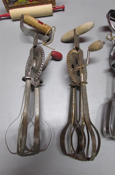 VINTAGE HAND MIXERS AND MORE