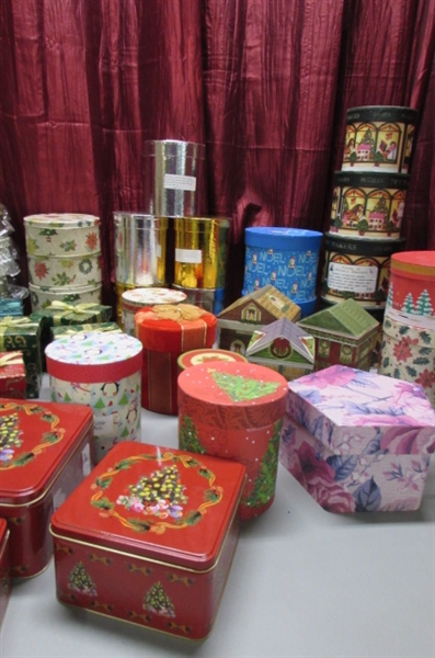 GIFT BOXES AND TINS