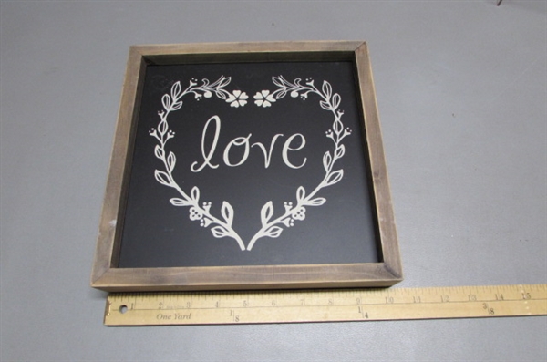 HOME DECOR SIGNS