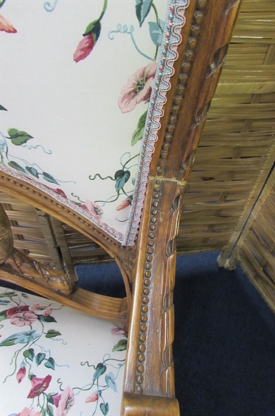 MATCHING FRENCH ARM CHAIR
