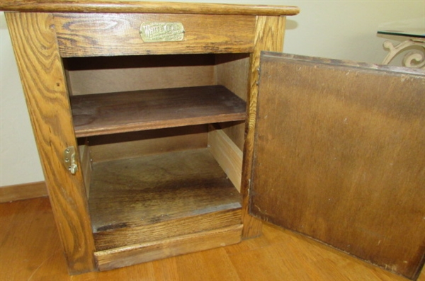 WHITE CLAD CABINET