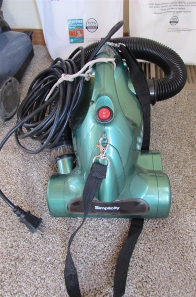 KENMORE VACUUM WITH SMALLER VACUUM