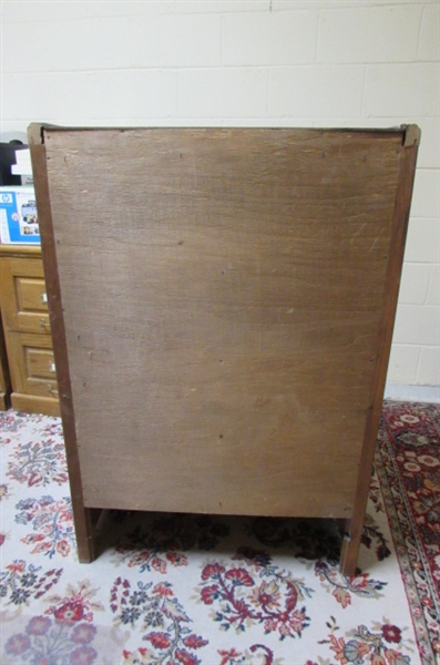 VINTAGE WATERFALL DRESSER